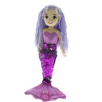 COTTON CANDY 45CM CINDY PURPLE AND BLONDE HAIR MERMAID