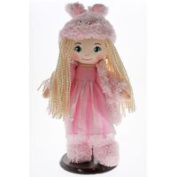 COTTON CANDY ELLA PINK DRESS BUNNY DOLL 33CM