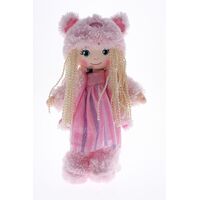 COTTON CANDY EMILY PINK DRESS PIG DOLL 33CM