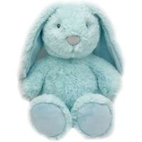 COTTON CANDY SITTING PLUSH BUNNY BLUE 35CM