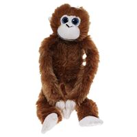 COTTON CANDY JG305 HANGING MONKEY GAVIN BROWN PLUSH