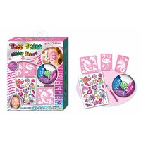 TOKIDAS FACE PAINT GLITTER TATTOO SET 50PC