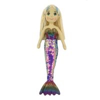 COTTON CANDY 45CM ALISHA BLONDE AND BLUE HAIR MERMAID