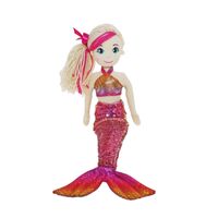 COTTON CANDY 45CM ELIZABETH PINK MERMAID