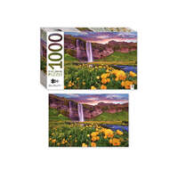 HINKLER MINDBOGGLERS SERIES 14 SELJALANDFOSS ICELAND 1000PC JIGSAW PUZZLE