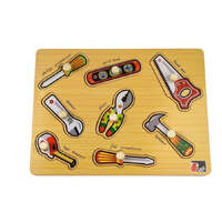 KOALA DREAM WOODEN 2 IN 1 TOOL PEG PUZZLE