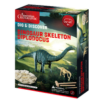 AUSTRALIAN GEOGRAPHIC DIG AND DISCOVER DINOSAUR SKELETON DIPLODOCUS