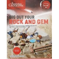 AUSTRALIAN GEOGRAPHIC DIG OUT YOUR ROCK AND GEM KIT