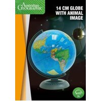 AUSTRALIAN GEOGRAPHIC 14CM STANDARD GLOBE