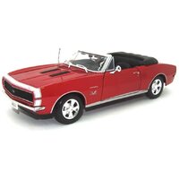 MAISTO 31684 RED CHEVROLET CAMARO 396 SS 1967 SPECIAL EDITION DIECAST MODEL CAR 1/18