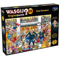 WASGIJ? 77000 ORIGINAL PUZZLE #25 - DEAL BREAKER! 1000PC  JIGSAW PUZZLE