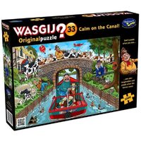 WASGIJ? 77255 ORIGINAL PUZZLE #33 - CALM ON THE CANAL! 1000PC  JIGSAW PUZZLE