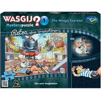 WASGIJ? 77293 MYSTERY PUZZLE RETRO #1 - THE WASGIJ EXPRESS! 500XXL PC  JIGSAW PUZZLE