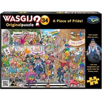 WASGIJ? 77330 ORIGINAL PUZZLE #34 - A PIECE OF PRIDE! 1000PC  JIGSAW PUZZLE