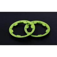 ROVAN 95030 NYLON BEADLOCK OUTER BAJA 5B - GREEN 2 PIECES