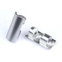 ROVAN 952272 CNC LOWER PROTECTOR FOR SHOCKS - SILVER