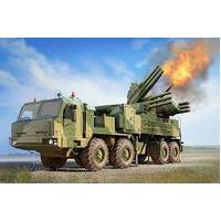 TRUMPETER 01087 72V6 OF 96K6 PANTSIR-S1 SPAAGM BAZ-6909 1/35 SCALE PLASTIC MODEL KIT