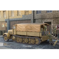 TRUMPETER 01507 GERMAN SD.KFZ.7 KM M11 MITTLERE ZUGKRAFTWAGEN 8T LATE VERSION 1:35 PLASTIC MODEL KIT