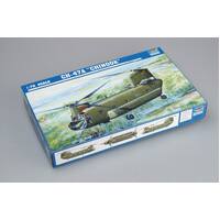 TRUMPETER 01621 1/72 CH-47A CHINOOK MEDIUM-LIFT HELICOPTER PLASTIC MODEL KIT