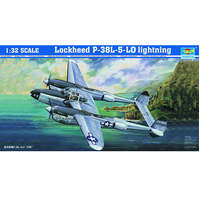 TRUMPETER 02227 1/32 LOCKHEAD P38L-5-LO LIGHTING PLASTIC MODEL KITS