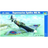 TRUMPETER 02403 SUPERMARINE SPITFIRE 1:24 PLASTIC MODEL KIT