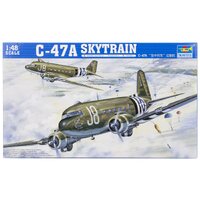 TRUMPETER 02828 C-47A SKYTRAIN 1:48 MODEL PLANE KIT