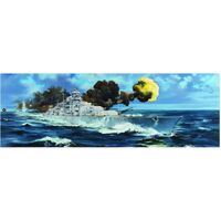 TRUMPETER 03702 GERMAN BISMARK BATTLESHIP 1:200 PLASTIC MODEL SHIP