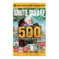 WARHAMMER 40,000 ISSUE 500 WD11 WHITE DWARF NEW MULTIPLAYER RULES INCLUDES STRATAGEM CARDS INSIDE MAGAZINE