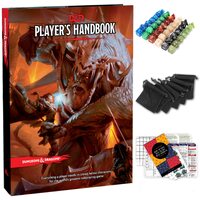 DUNGEONS AND DRAGONS PLAYERS HARDCOVER HANDBOOK