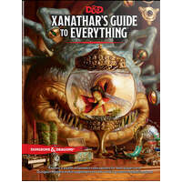 HASBRO DUNGEONS AND DRAGONS XANATHAR'S GUIDE TO EVERYTHING HARDCOVER MASTERS GUIDE BOOK