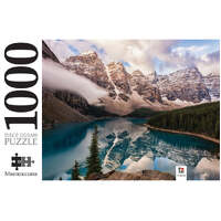 HINKLER MINDBOGGLERS SERIES 14 MORAINE LAKE ALBERTA CANADA 1000PC JIGSAW PUZZLE