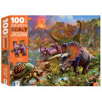 CHILDREN'S SCALY DINOSAUR ISLAND 100 PC JIGSAW PUZZLE