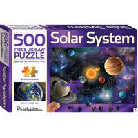 HINKLER PUZZLEBILITIES SOLAR SYSTEM 500PC JIGSAW PUZZLE