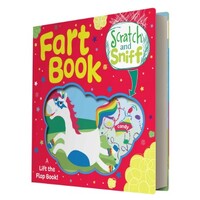 BUDDY & BARNEY SCRATCH AND SNIFF FART BOOK - UNICORNS