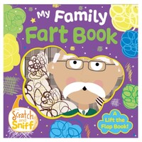 BUDDY & BARNEY SCRATCH AND SNIFF FART BOOK - MY FAMILY