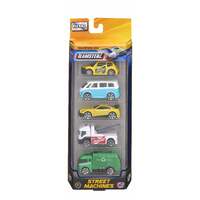 HTI TEAMSTERZ STREET MACHINES DIECAST CIVILIAN VEHICLES 5PK