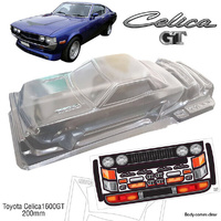 BODYWORX BWX-N044 CELICA 1600GT 1/10 SCALE	