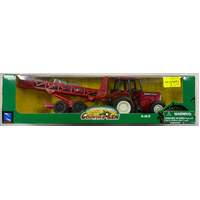 COUNTRY LIFE RED TRACTOR WITH CONVEYOR BELT TRAILER 1:32