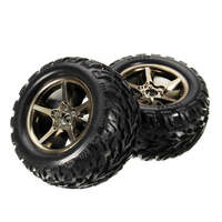 VKAR ET1052 BISON PRE-MOUNTED TYRES 2PC WHEELS COMPLETE