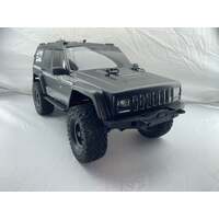 FS RACING FS53503 1:10 4WD ROCK CRAWLER FREE MEN REMOTE CONTROL  JEEP BLACK BRUSHED