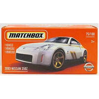 MATCHBOX GXN90 POWER GRABS HERITAGE 2003 NISSAN 350Z  75 OF 100 BOXED