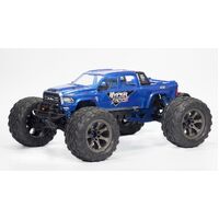 HOBAO HYPER PLUS 2 MTE2 2019 EDITION 4X4 1:7 MONSTER TRUCK 4-6S BLUE REMOTE CONTROL CAR NO BATTERY OR CHARGER SUPPLIED