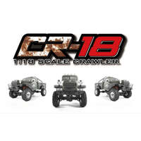 HOBBY PLUS 240106 CR-18 HARVEST RTR SCALE CRAWLER GREY 1/18