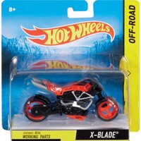 HOT WHEELS STREET POWER X-BLADE MOTORBIKE 1:18