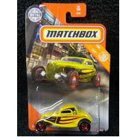 MATCHBOX GKM14  33 FORD COUPE YELLOW 95 OF100  CITY