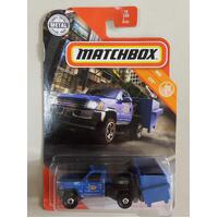 MATCHBOX GKM36 MBX GARBAGE SCOUT BLUE 10 OF 100 CITY