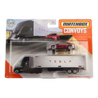 MATCHBOX CONVOYS GMD02 TESLA SEMI AND BOX TRAILER WITH TESLA MODEL S  2 OF 8