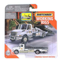 MATCHBOX WORKING RIGS GPJ00  INTERNATIONAL DURASTAR 4400 FLATBED 7 OF 8