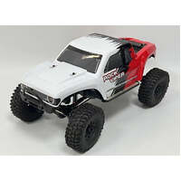 MEGA RC 101003 1/10 SCALE ROCK VIPER LCG PINCHED BRUSHED ROCK CRAWLER RED