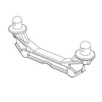 MJX FRONT BODY MOUNT 14280B